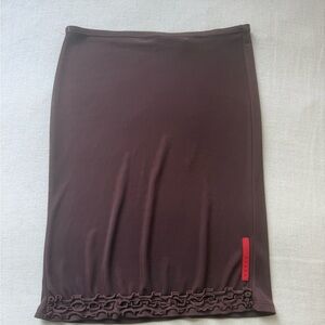 Prada Sport mauve/ Brown Skirt